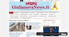 Desktop Screenshot of giulianovanews.it