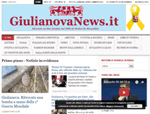 Tablet Screenshot of giulianovanews.it